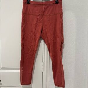 CALIA by Carrie Underwood Leggings with pockets Salmon/Rust Color